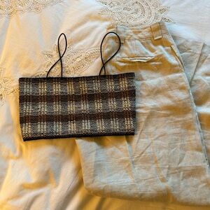 urban outfitters crop top/bandeau XS